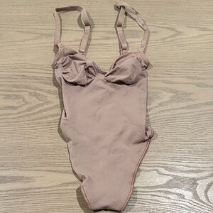 SKIMS sculpting thong bodysuit